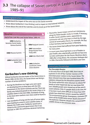 L5: Gorbachev's New Thinking (GCSE History Edexcel Cold War)