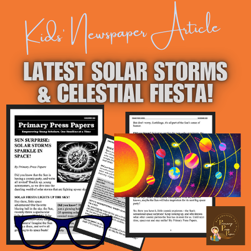 SOLAR STORMS SPARKLE IN SPACE! Latest World News For Kids…
