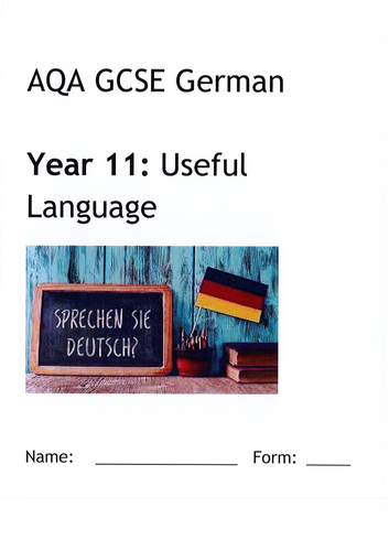 GCSE German Language Booklet
