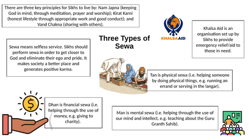 3 Types of Sewa