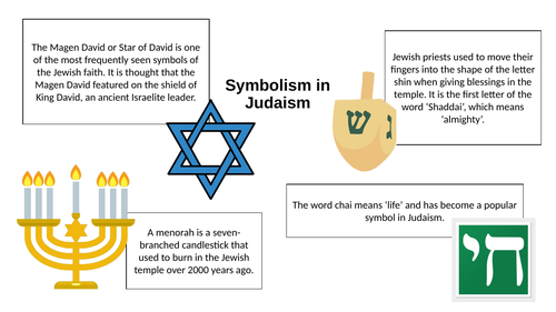Symbolism in Judaism