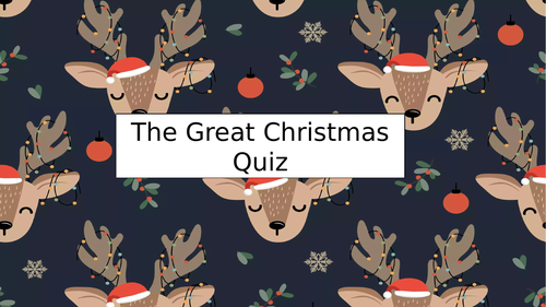 Christmas Quiz 2023