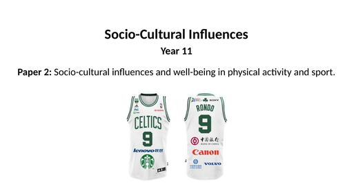 Socio-Cultural Influences AQA GCSE PE