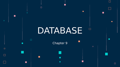 Chapter 9_database