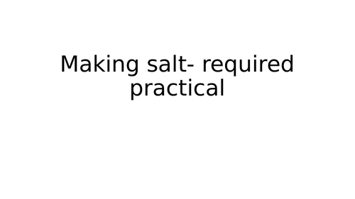 chemistry practicals powerpoint