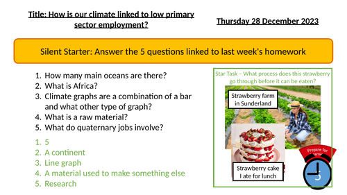 How are climate and employment linked?