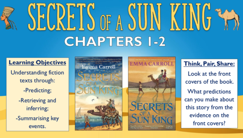 Secrets of a Sun King - Chapters 1 and 2 - Double Lesson!