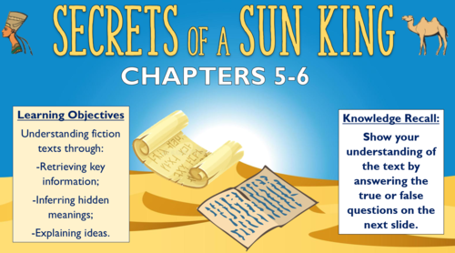 Secrets of a Sun King - Chapters 5 and 6 - Double Lesson!