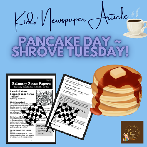 Pancake Day: Flipping Fun on Shrove Tuesday! Kids Reading Adventure