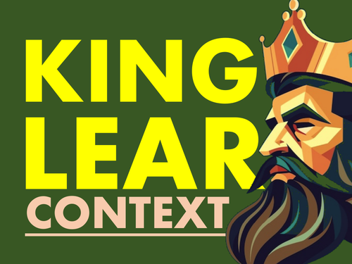 King Lear: Context