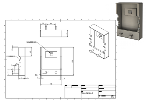 Project -Key and Note holder