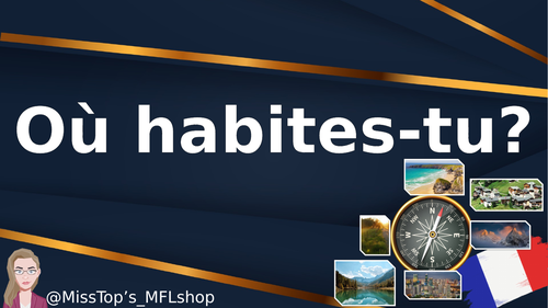 Where do you live ? / Où habites-tu? (cardinal points + geographical features)