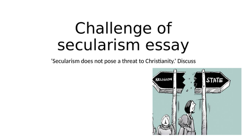 Challenge of Secularism Essay