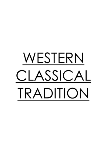 AQA Music - Western Classical Tradition Worksheet