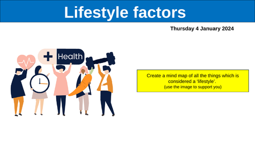 BTEC TECH AWARD 2022 COMP 3 A1 Lifestyle Factors