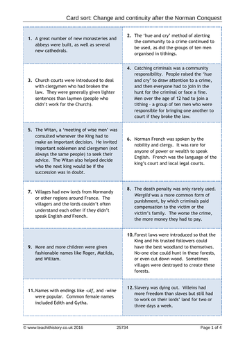 The Norman aristocracy