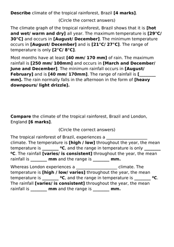 KS3 Geography - Why are the rainforests so important? L1. What is an ecosystem?