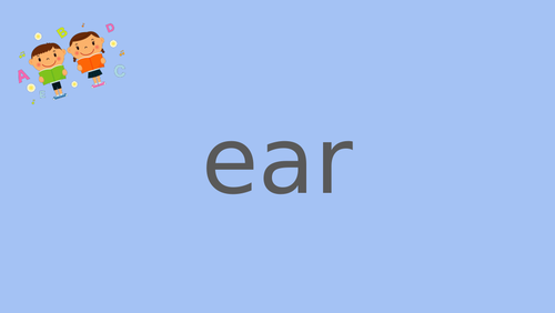 'ear' sound Phonics PPT
