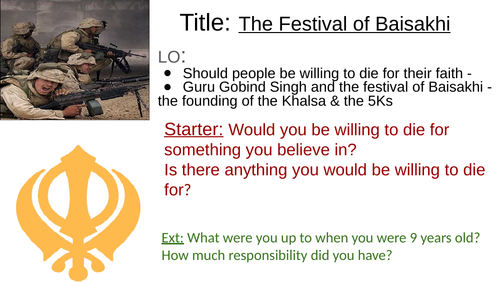 The Festival of Baisakhi