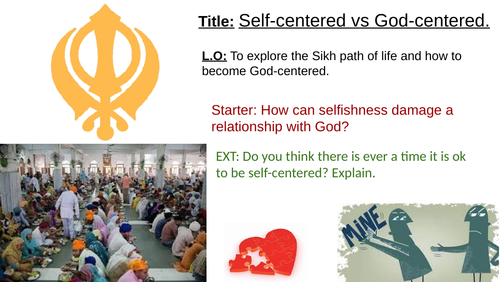 Self-centered vs God-centered in Sikhism