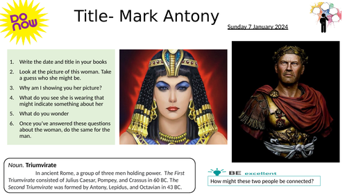 Marl Antony- Julius Caesar