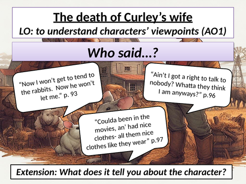 Death of Curley's Wife