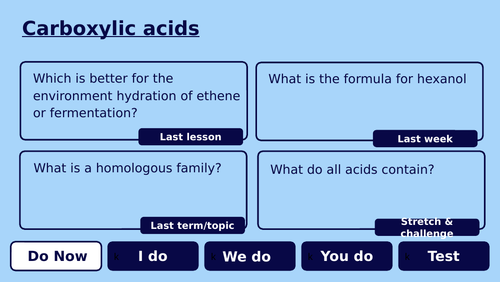 Organic chemistry complete unit AQA