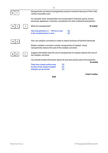 Bonding 1 Covalent and metallic complete unit AQA