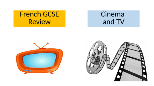 French GCSE Cinema and TV review