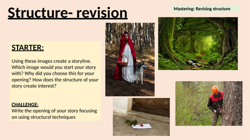 Paper 1 Question 3 Analysing Structure