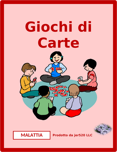 Malattia (Illness in Italian) Card Games