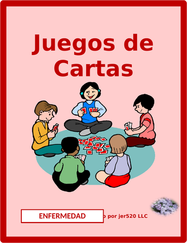 Enfermedad (Illness in Spanish) Card Games