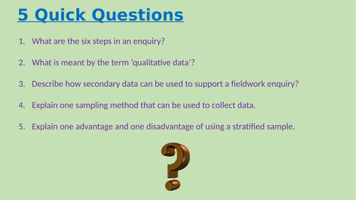 What are field sketches