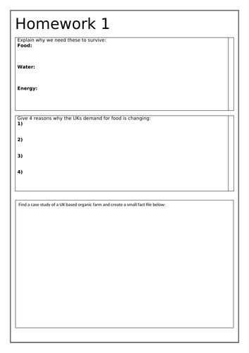 Resource Management - Energy