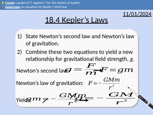 OCR A Level Physics: Kepler’s Laws