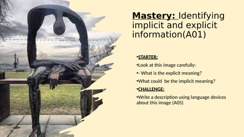 GCSE PAPER 2 AQA LESSONS Q1,Q2,Q3,Q3,Q4,Q5