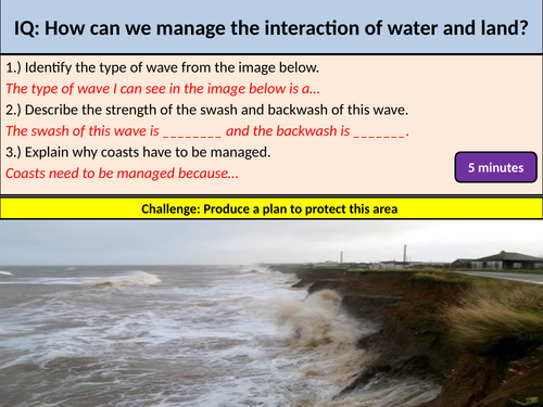 How can we manage the interaction of water and land?