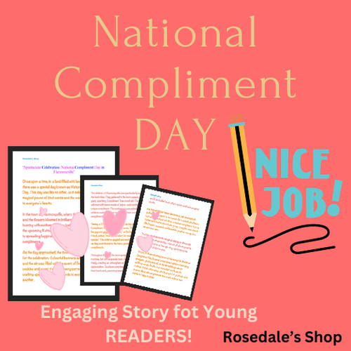 "Spectacular Celebration: National Compliment Day in Harmonyville” ~ Story for Kids