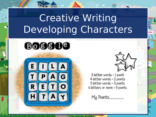 KS3 Creative Writing Lesson