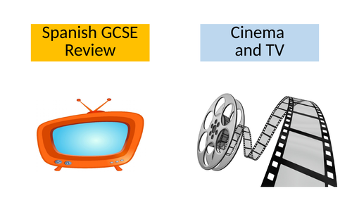 Spanish GCSE Cinema and TV review