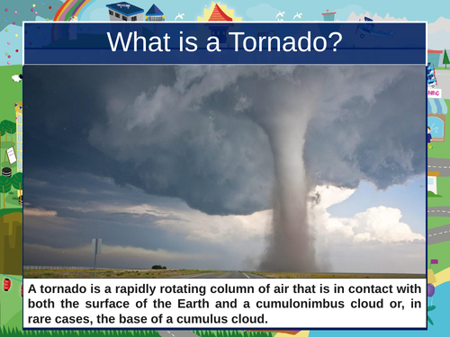 What is a tornado?