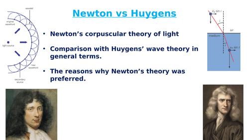 Turning Points - Newton vs Huygens