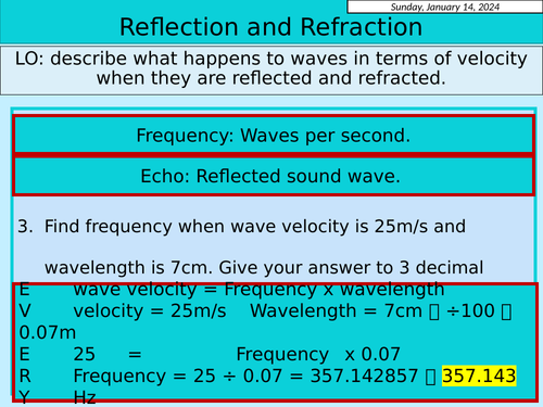 GCSE Physics: Reflection and Refraction