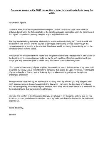 GCSE PAPER 2 QUESTION 2 SUMMARISING DIFFERENCES RELATIONSHIPS