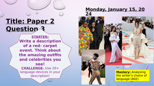 Paper 2 Question Language Analysis David Beckham