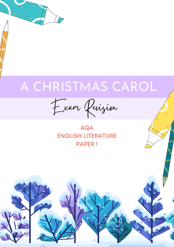 A Christmas Carol Exam Revision Booklet (AQA)