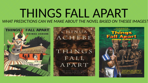 Things Fall Apart by  Chinua Achebe IGCSE Context