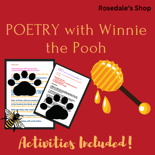 Winnie the Pooh Day Poem & Activities for Kids! (18th January