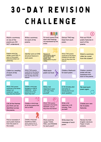 Power and Conflict 30 Day Revision Challenge