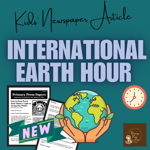 International Earth Hour - A Cosmic Conservation Adventure for Young Minds!